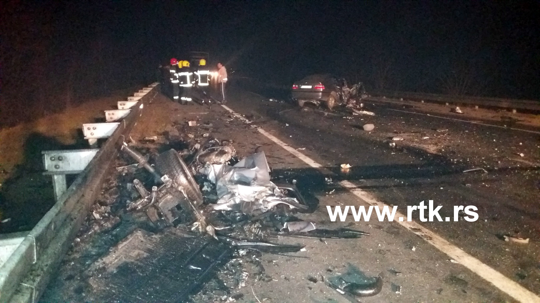 Dvoje poginulih u teškoj saobraćajnoj nesreći u blizini Kruševca
