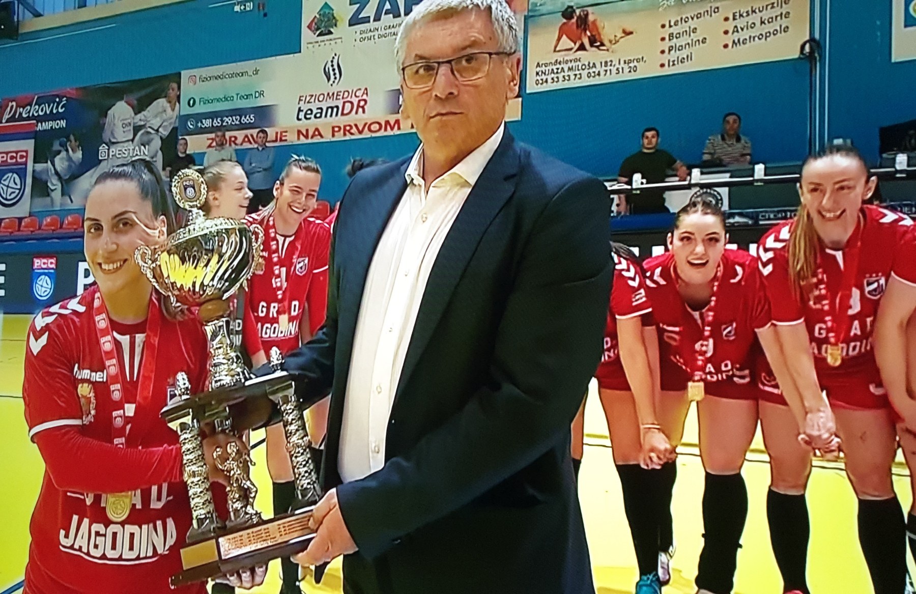 Rukometašice Jagodine osvojile Kup Srbije