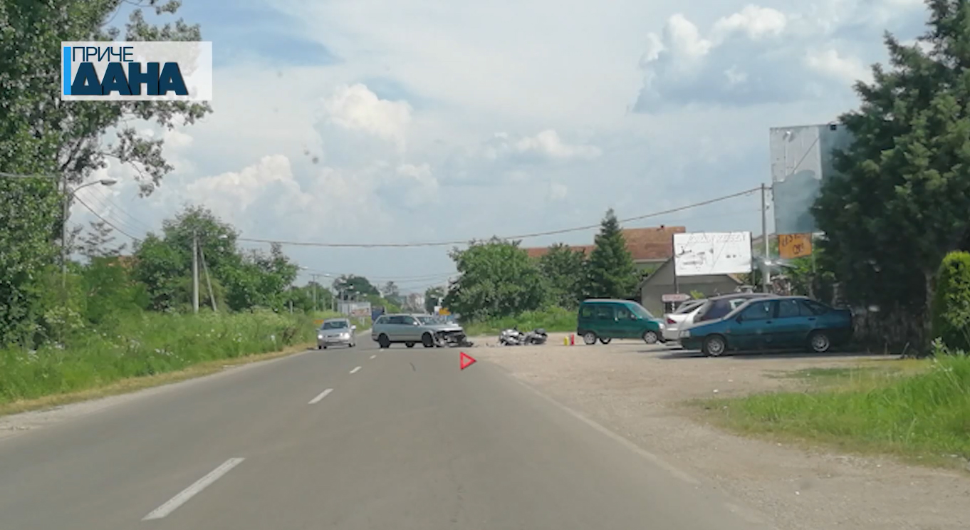 Saobraćajna nezgoda na putu Paraćin – Ćuprija