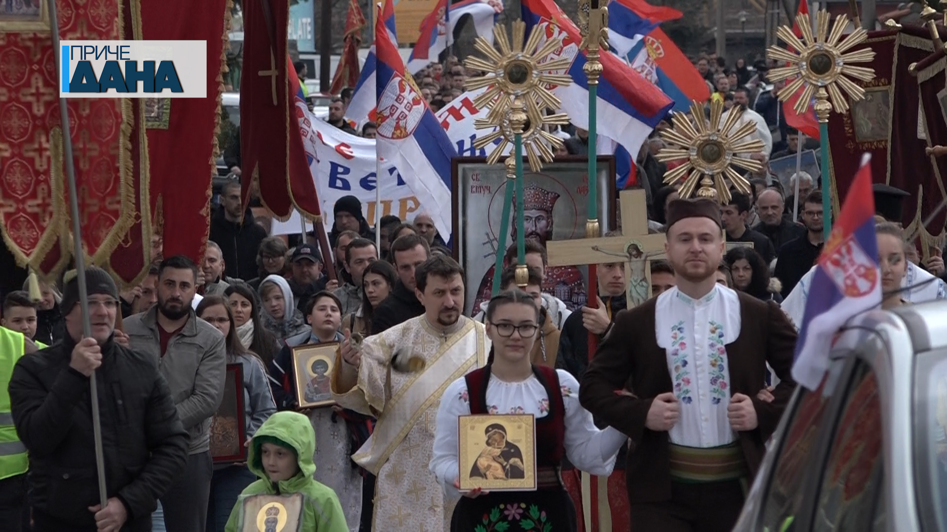 Litija u Ćupriji – pružanje molitvene podrške za odbranu svetinja u Crnoj Gori