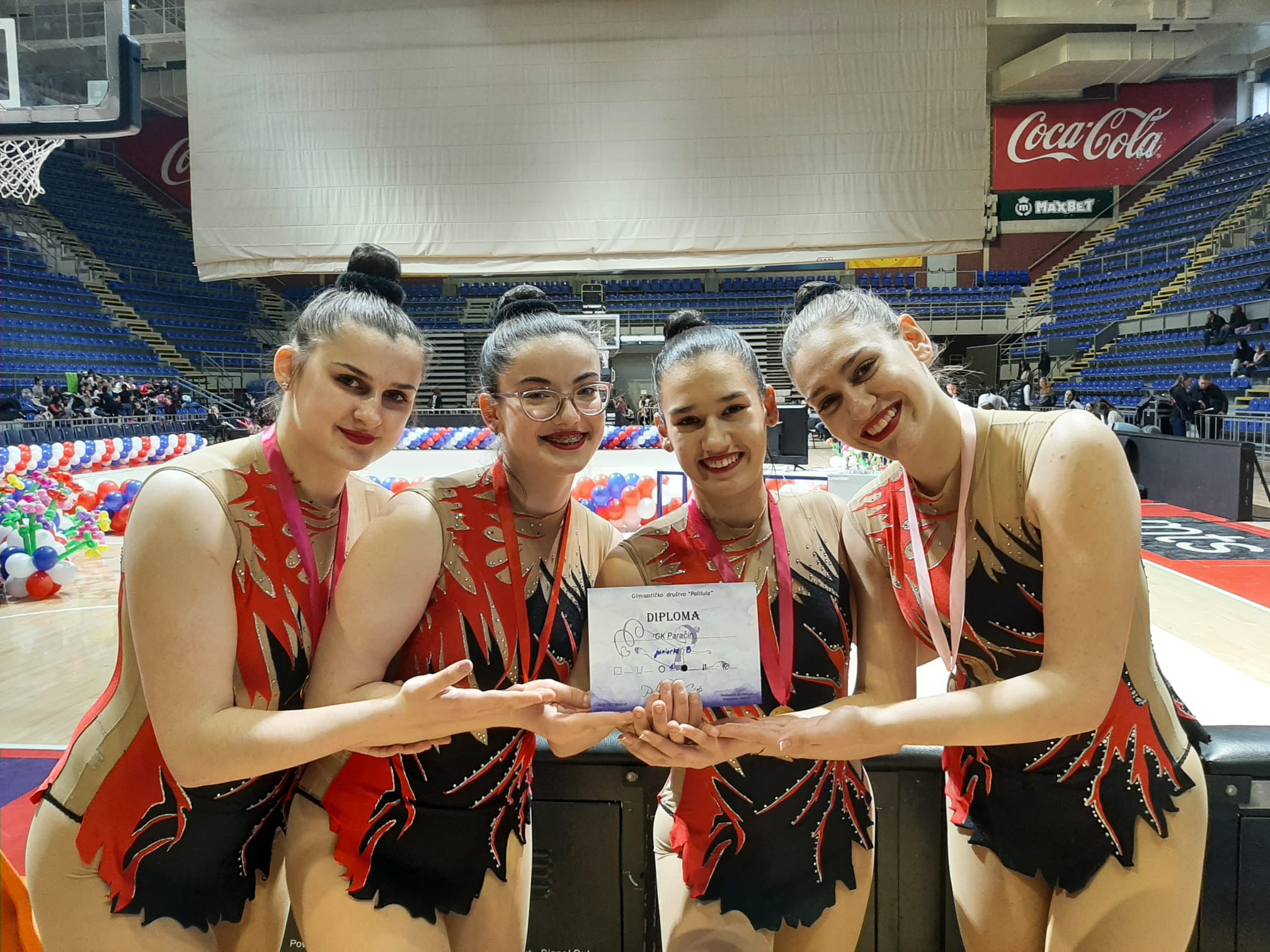 Uspešan nastup paraćinskih gimnastičarki na međunarodnom takmičenju u Beogradu