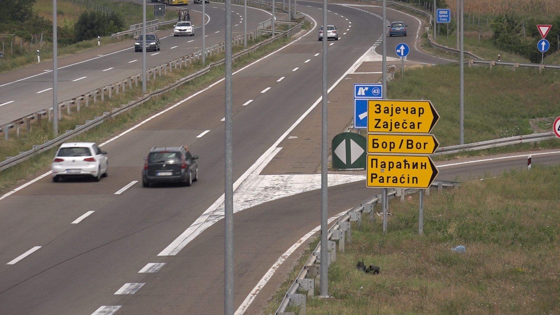 JP Putevi Srbije uputilo apel vozačima da zbog radova na auto-putu smanje brzinu na deonici Aleksinac – Paraćin