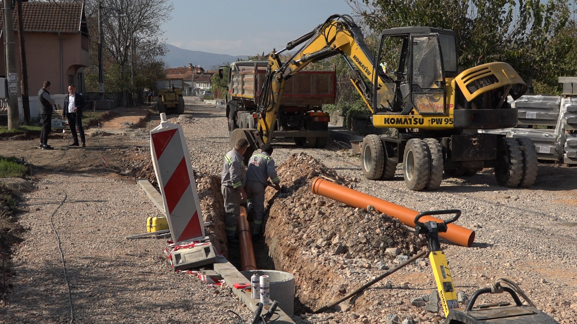 Kako napreduju radovi na izgradnji mosta kod srednjoškolskog centra u Paraćinu