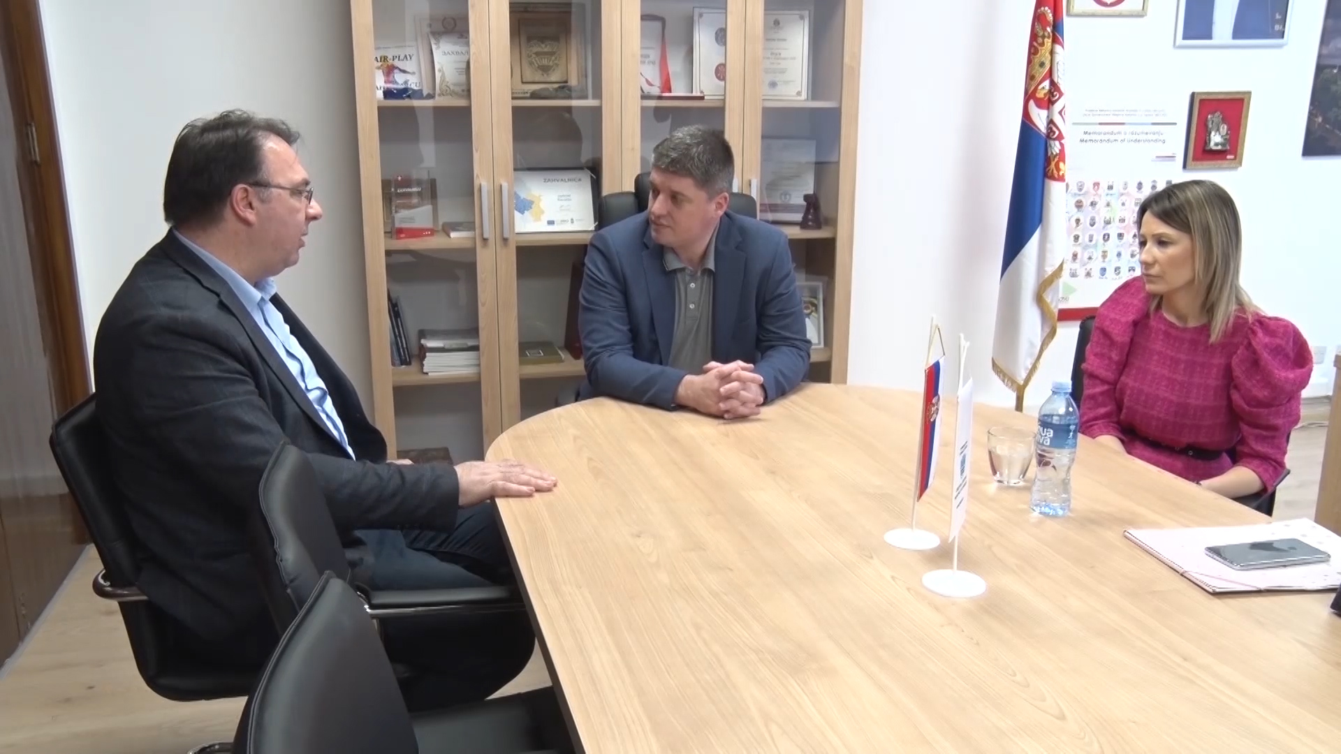 Državni sekretar Zoran Rajović posetio Paraćin u Centar za socijalni rad