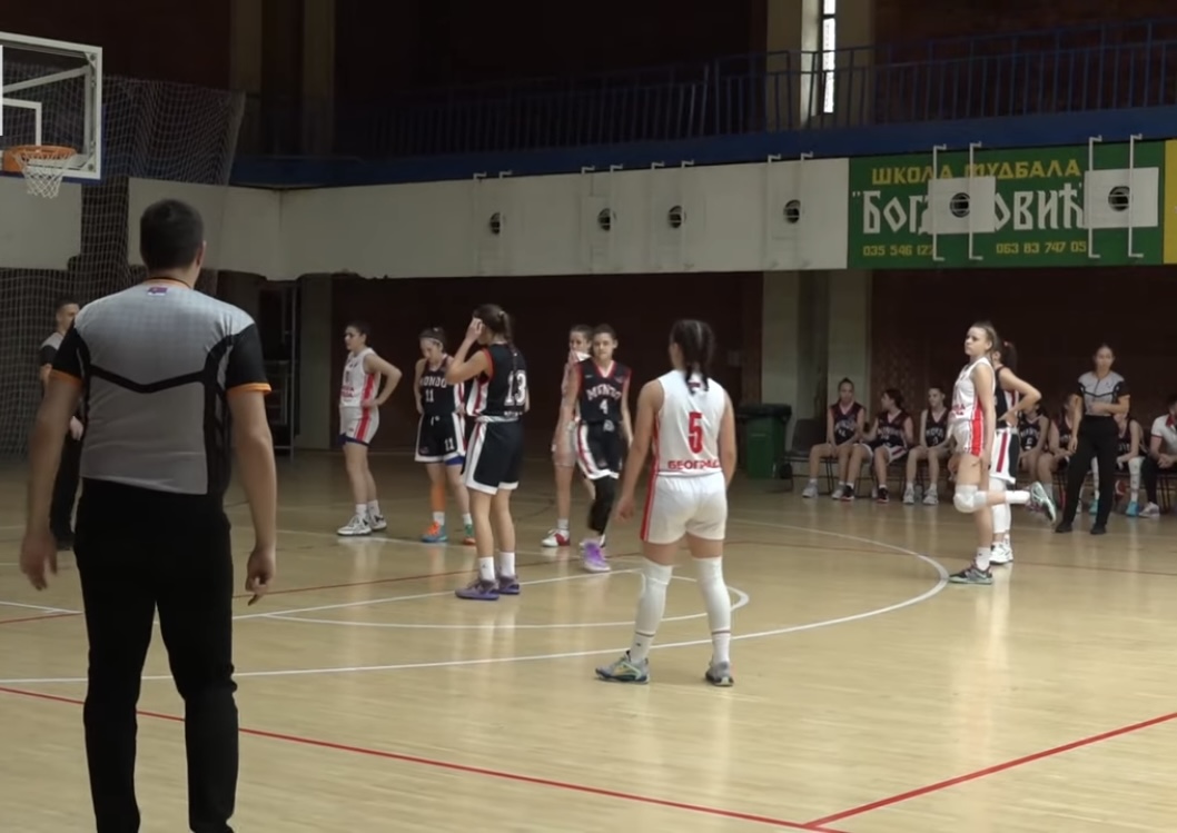 Košarkašice Crvene zvezde i Rasa u finalu završnog F8 turnira za pionirke u Hali sportova