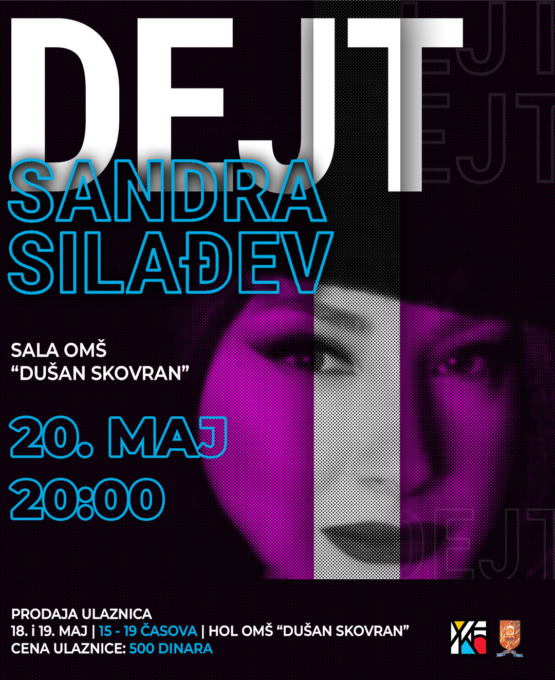 Monodrama Sandre Silađev 20. maja u Ćupriji