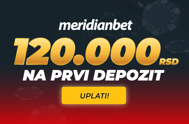 MERIDIANBET SNOVE PRETVARA U REALNOST: Registruj se, uplati depozit i čeka te 120.000 DINARA!