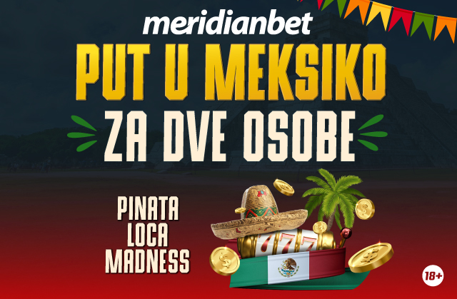 Maštaš o EGZOTIČNOM PUTOVANJU? Meridianbet te vodi u Meksiko!