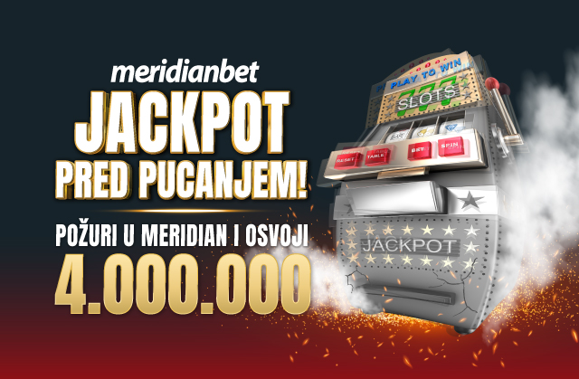 4 MILIONA TE ČEKA – Poseti Meridian lokal jer DIAMOND JACKPOT samo što nije pukao!