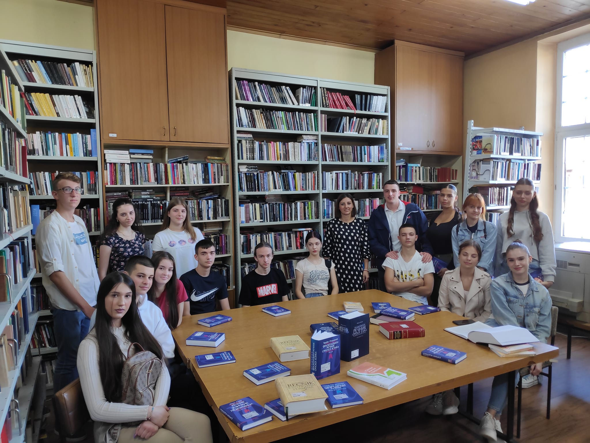 Paraćinska biblioteka i učenici Gimnazije obeležili Međunarodni dan pismenosti