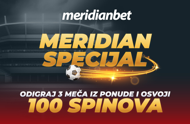 Vikend menja sve – istraži MERIDIAN SPECIJAL, sastavi dobitan tiket i osvoji 100 poklon spinova