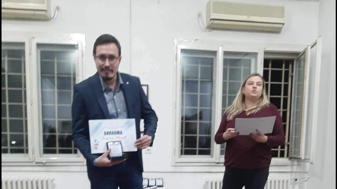 Vladimiru Matejiću iz Kragujevca 1. nagrada na Memorijalnom kupu “Zoran Purger”