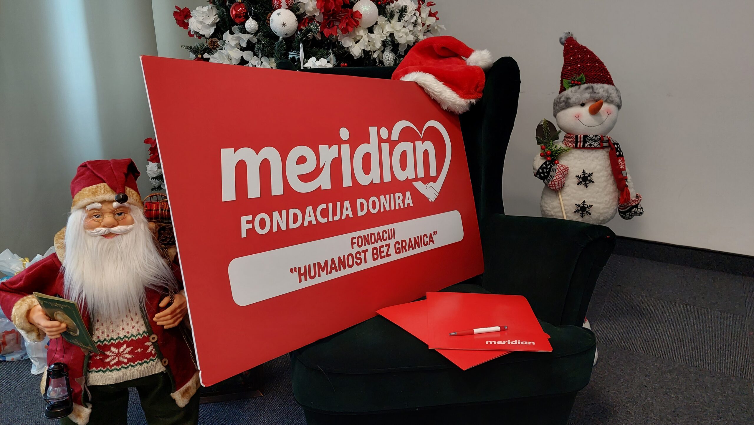 Za dobrotu i humanost granice ne postoje: Fondacija Meridian donirala pomoć za pet ugroženih porodica