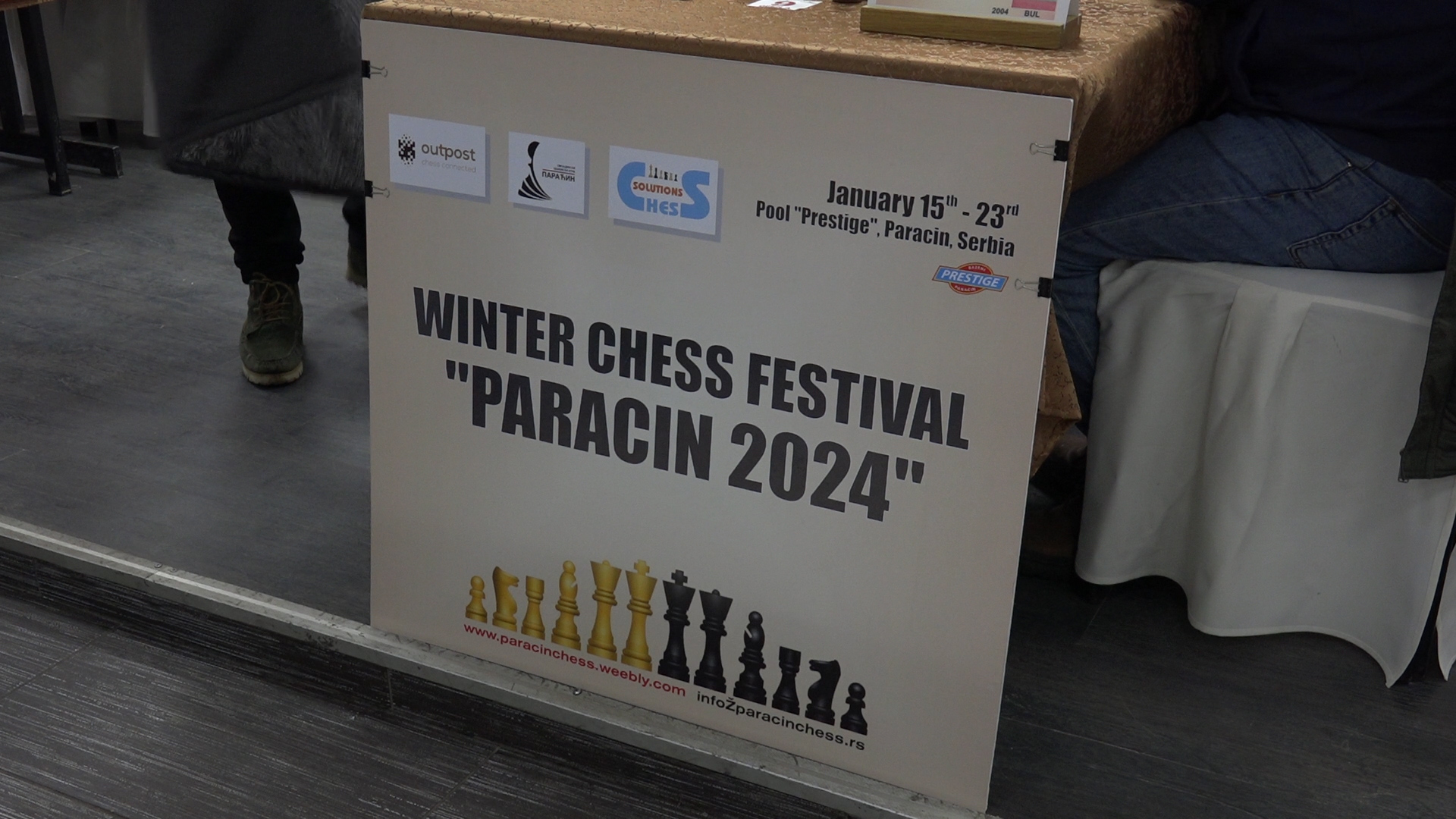 Otvoren Zimski šahovski festival „Paraćin 2024“