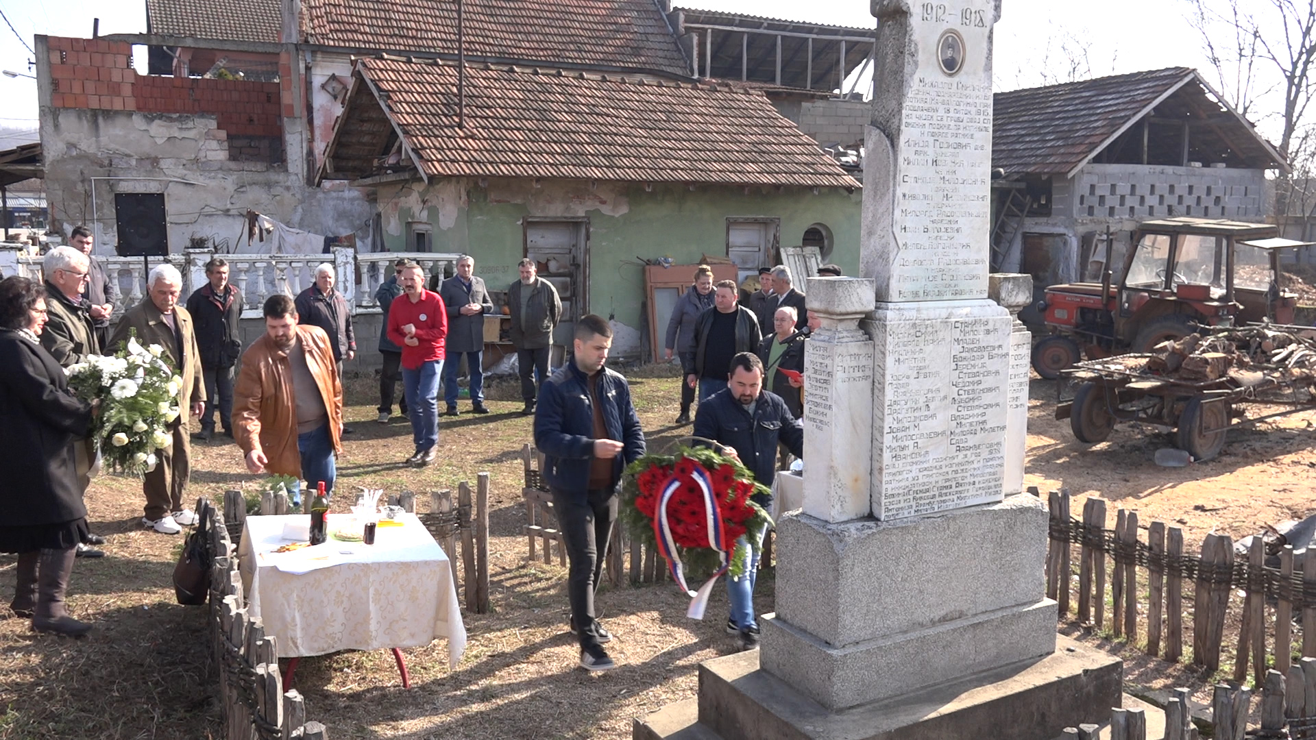 Parastos stradalim Drenovčanima u Prvom svetskom ratu i pomen generalu Iliji Gojkoviću povodom godišnjice smrti