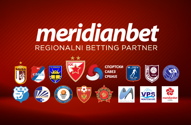 Regionalni lider u razvoju sporta: Kompanija Meridianbet najveći sponzor klubova i Saveza!