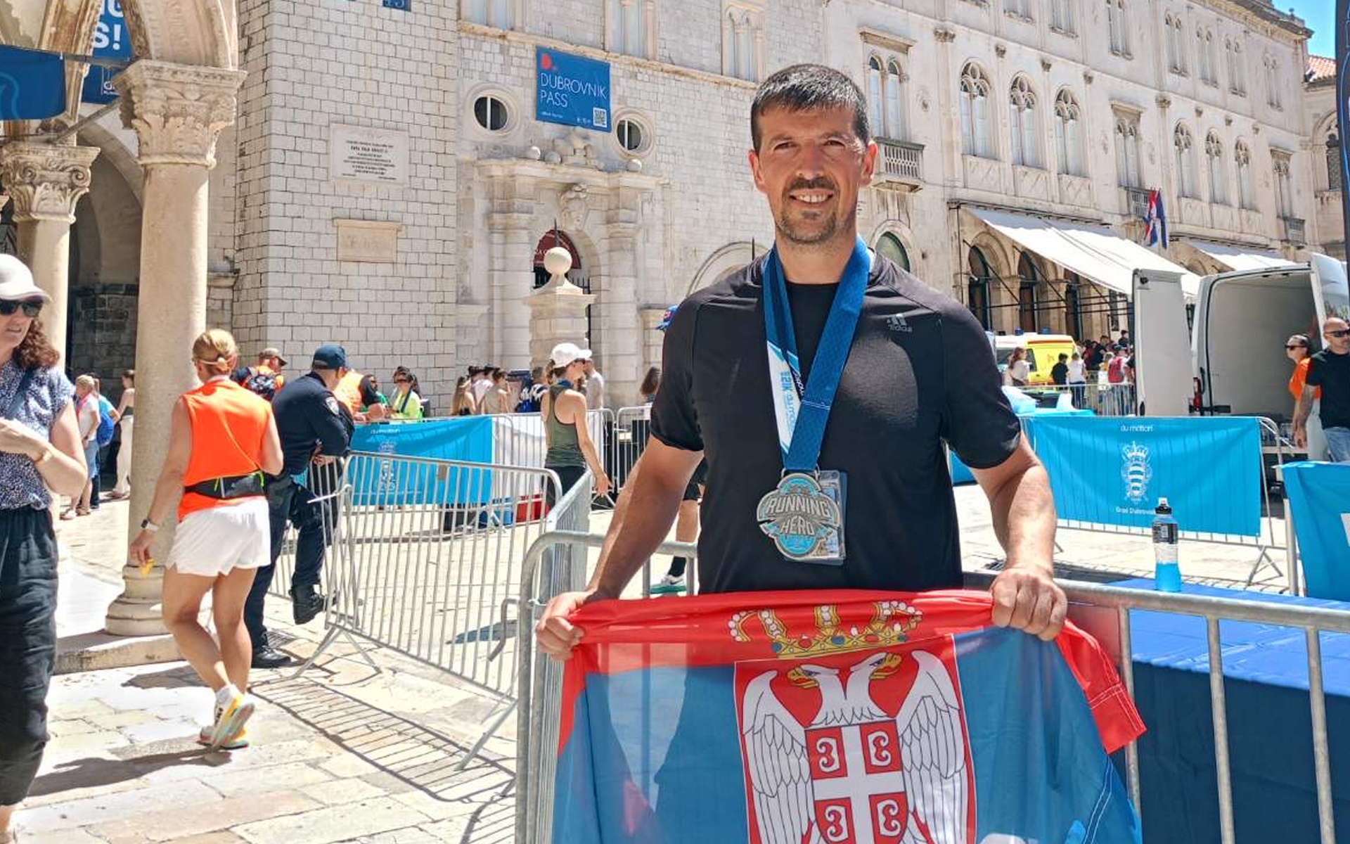 Petrović na polumaratonu u Dubrovniku