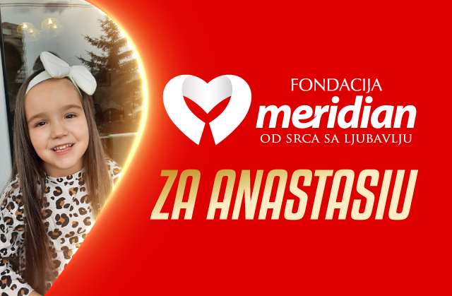 Borba za prvi korak i dalje traje: Meridian  fondacija još jednom pomaže lečenje Anastasie Mitić