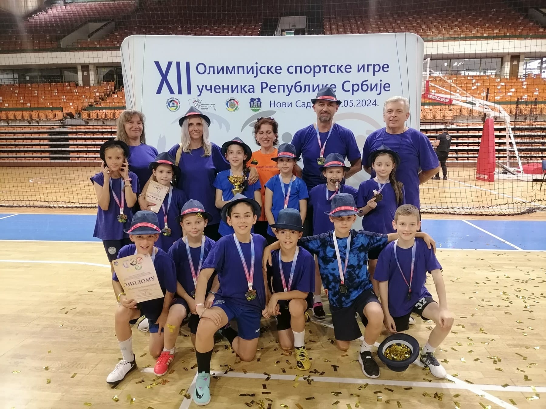 Učenici OŠ „Momčilo Popović Ozren“ odbranili medalju na  Malim olimpijskim igrama