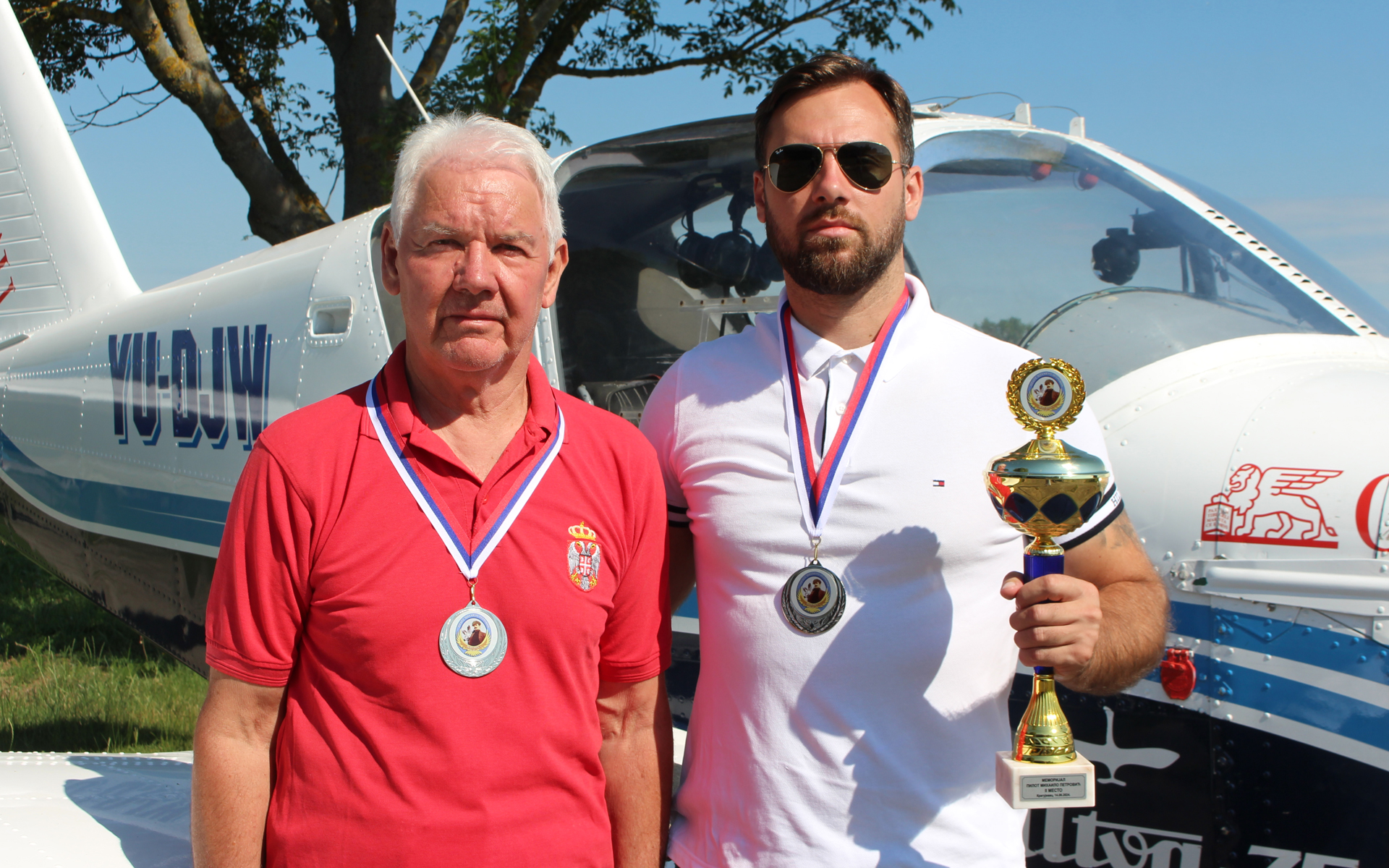 Pilotska posada Nikola Naumović i Ljubiša Naumović osvojila 2. mesto na Memorijalnom kupu “Pilot Mihajlo Petrović”