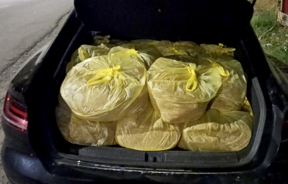 Policija zaplenila oko 180 kilograma rezanog duvana