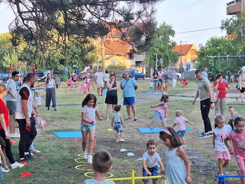 Subotnja zabava za decu i roditelje u Parkiću Haliću