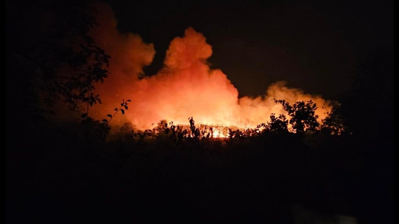 Požar u okolini Trešnjevice i Sinjeg Vira