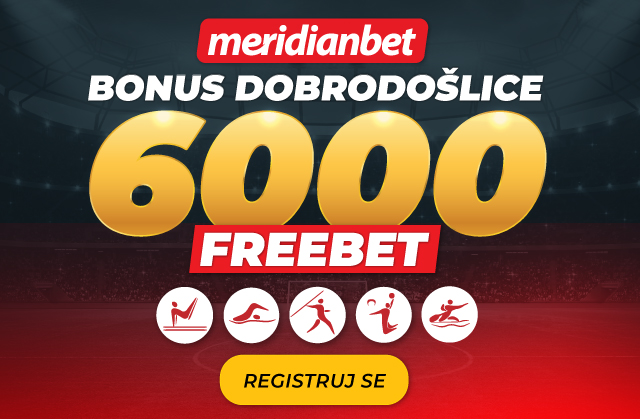 Bonus dobrodošlice kakav niste videli: Registrujte se i preuzmite čak 6.000 freebet-ova!