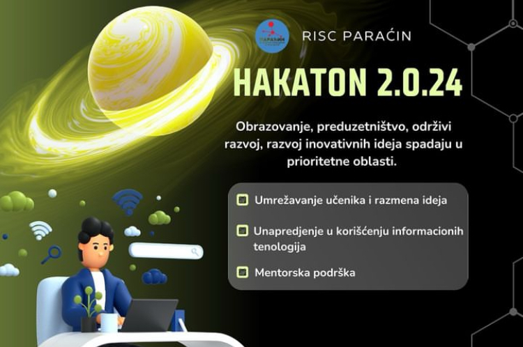 HAKATON 2.0.24 u paraćinskom Regionalnom inovacionom start up centru