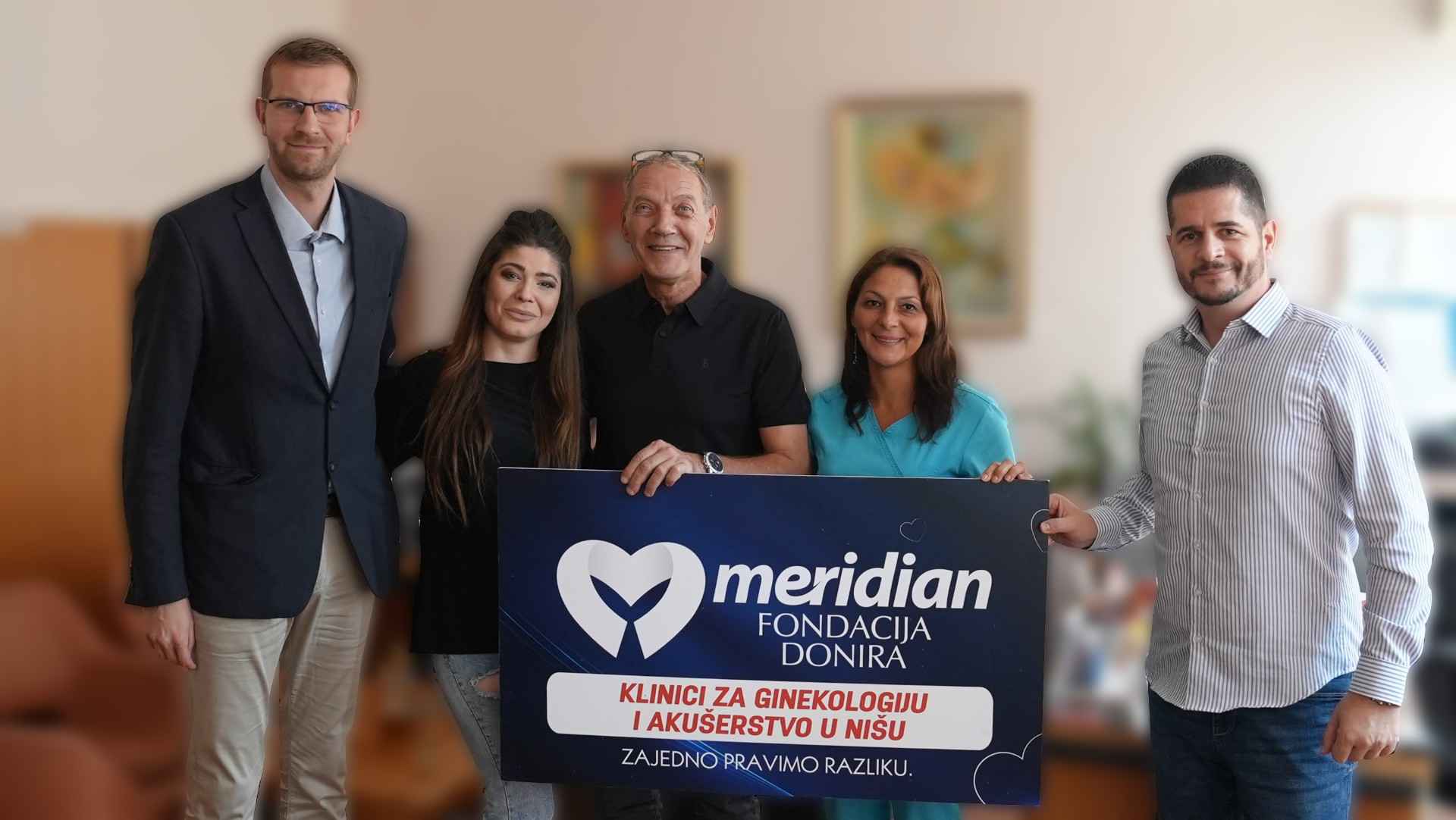 MERIDIAN FONDACIJA OBEZBEDILA JOŠ JEDNO PORODILIŠTE – Najveća humanitarna akcija zaokružena donacijom u Nišu