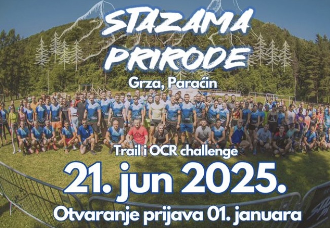 Trail i OCR challenge “Stazama prirode” ponovo na Grzi